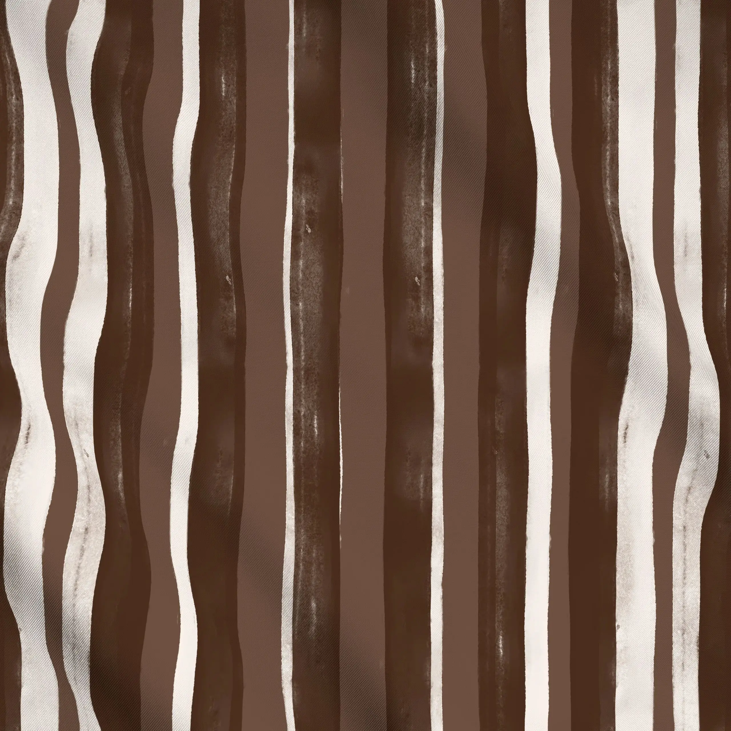 Meterware Art Stripes braun - Symbole & Muster - von „Kruth Design"; Streifen, Weihnachten, weihnachtlich, Weihnachtsdeko, k...