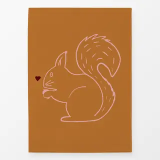 Geschirrtücher Hallo Herbst Eichhörnchen