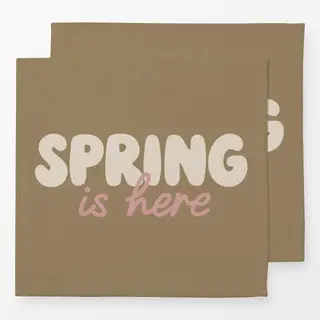 Servietten Spring is here