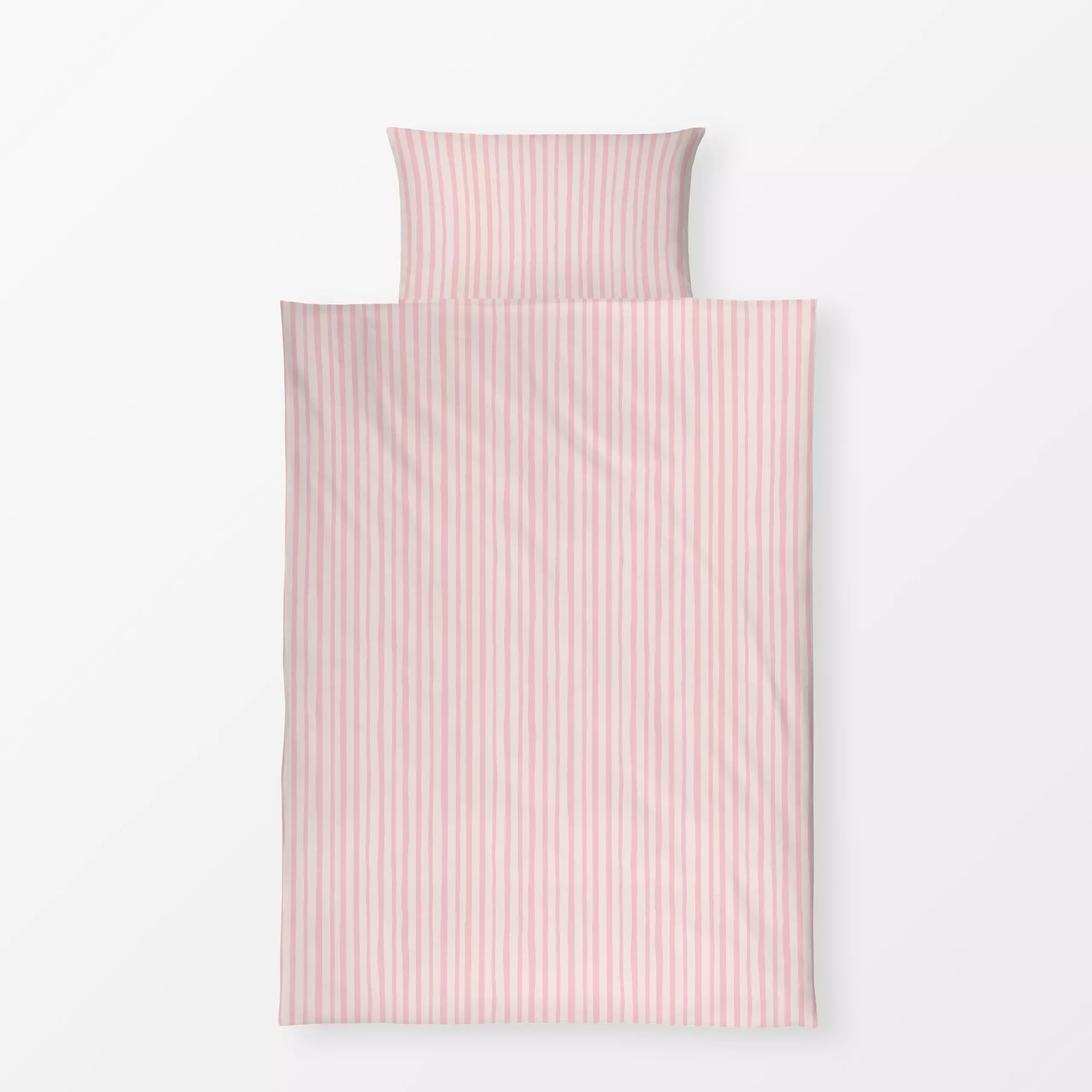Bettwäsche Streifen Rosa - Symbole & Muster - von „Studio Kesse"; Muster, Linien, Streifen, rosa, gestreift, Streifenmuster