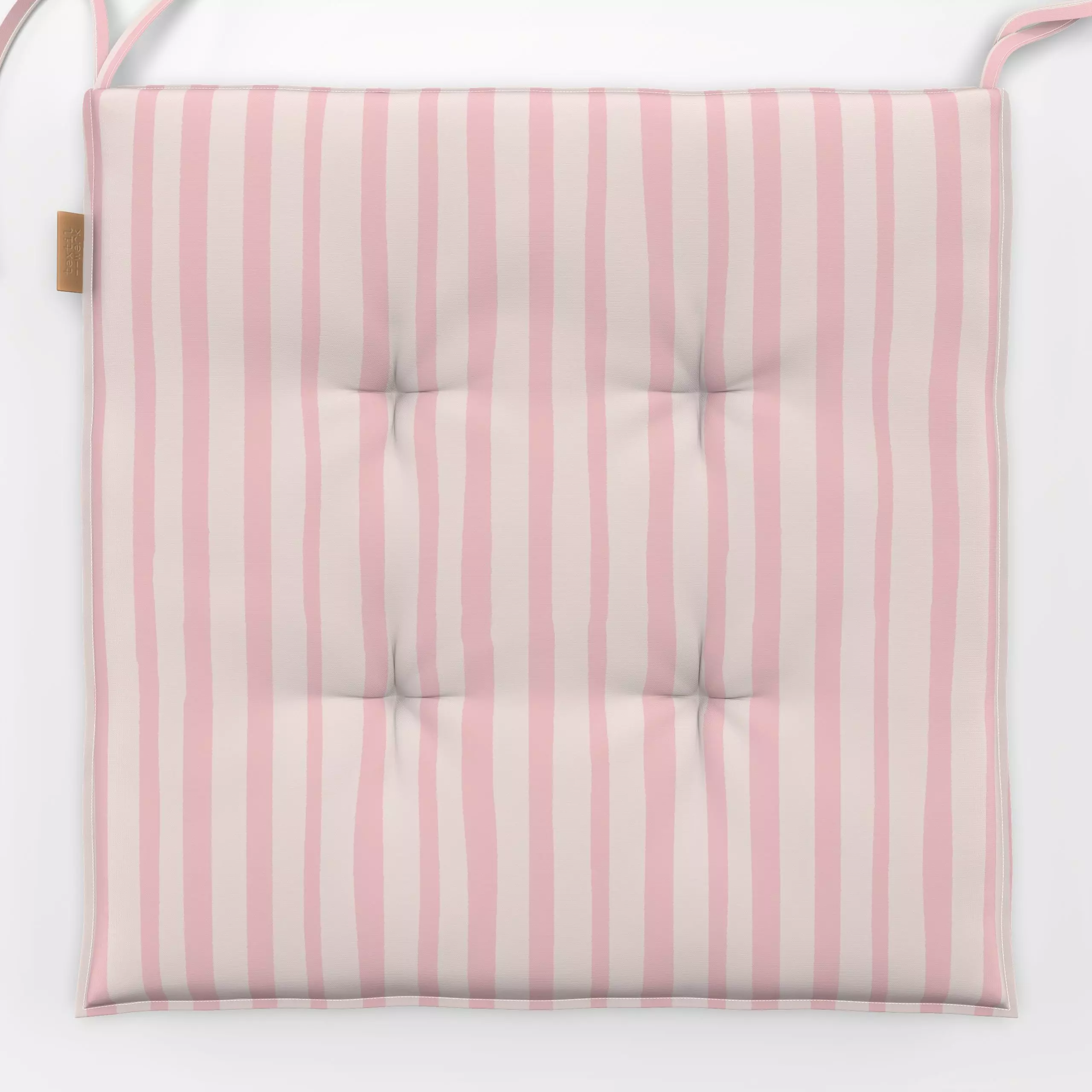 Sitzkissen Streifen Rosa - Symbole & Muster - von „Studio Kesse"; Muster, Linien, Streifen, rosa, gestreift, Streifenmuster