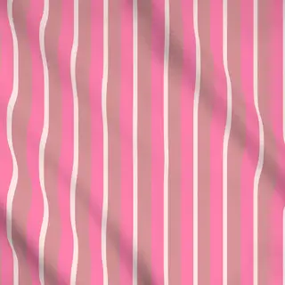 Meterware Summer Stripes Stripes Pink