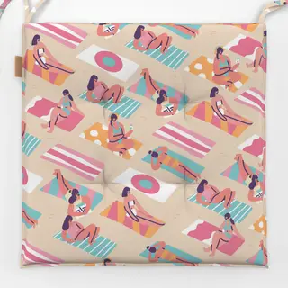 Sitzkissen Beachy Girls