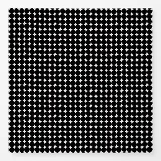 Tischdecke Organische Kreise Schwarz