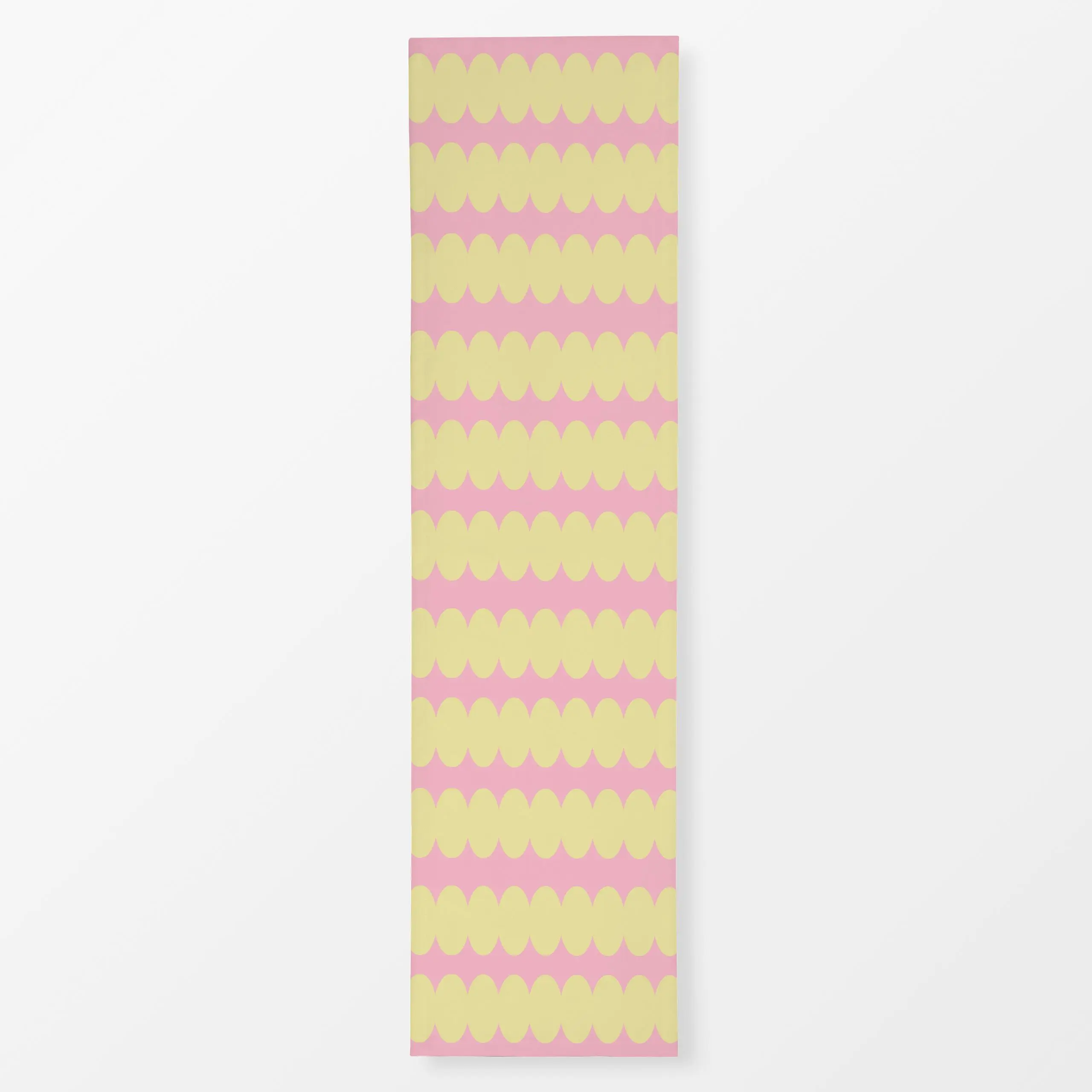 Tischläufer Urban Summer Shapes - Frühling, Sommer, Symbole & Muster - von „Ines Keck"; Streifen, Sommer, summer, organisch,...