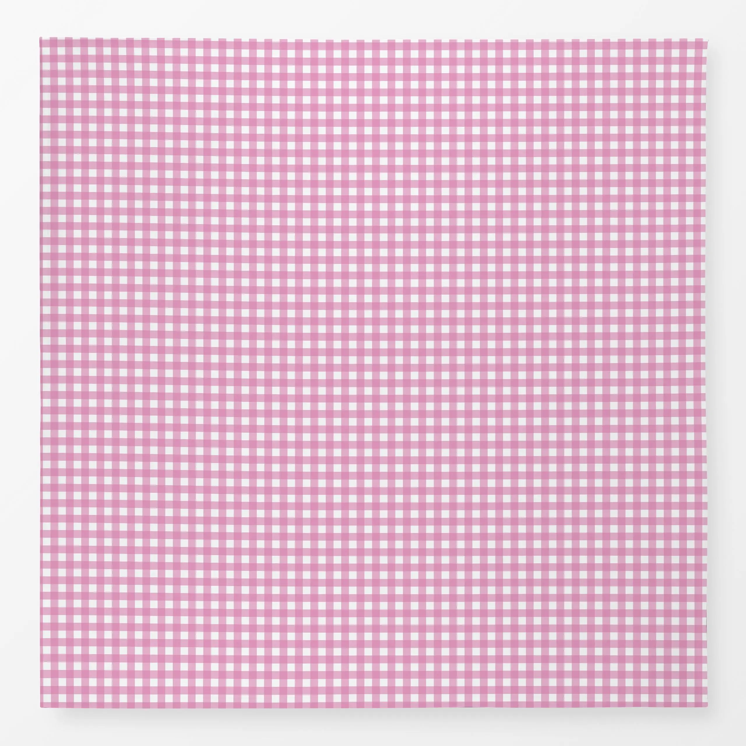 Tischdecke Mistletoe Gingham Rosa - Herbst, Symbole & Muster - von „Studio ROSAGRAU"; rosa, altrosa, trend, Karo, kariert, g...
