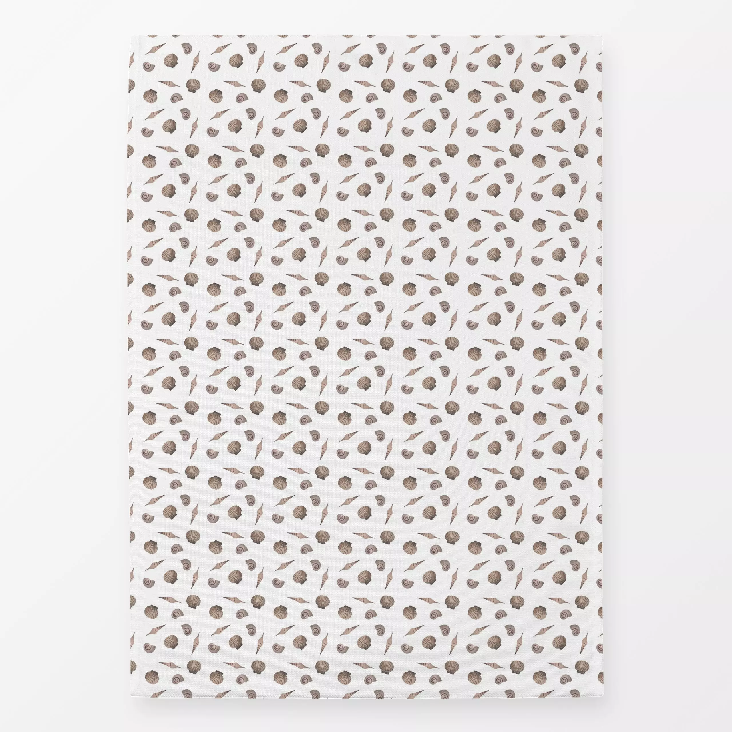Geschirrtücher Muster Muscheln - Sommer, Symbole & Muster - von „Kerstin Ax"; Muster, Natur, Illustration, Meer, Strand, Som...
