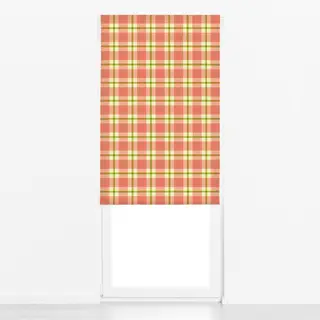 Raffrollo Plaid Summer Colors