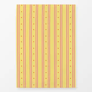 Geschirrtücher COLORFUL STRIPES YELLOW