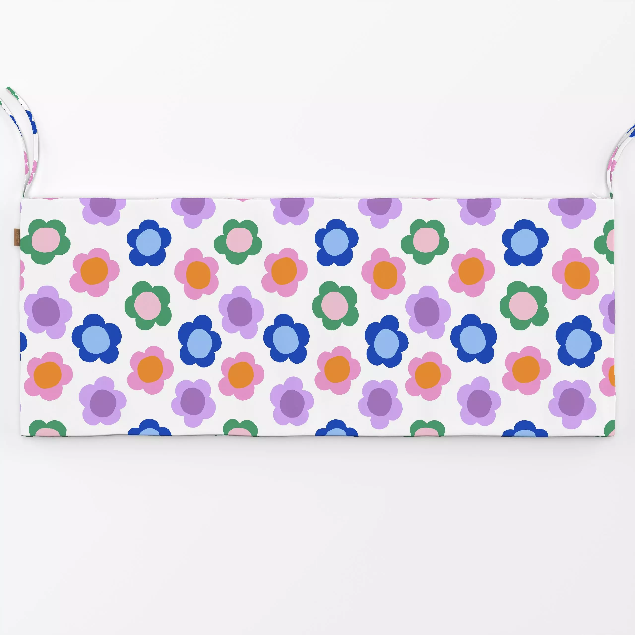 Bankauflage Frühlingsblumen - Blumen & Florales, Symbole & Muster - von „Lisa Jasmin Bauer"; Blumen, Sommerblumen, Wiesenblu...