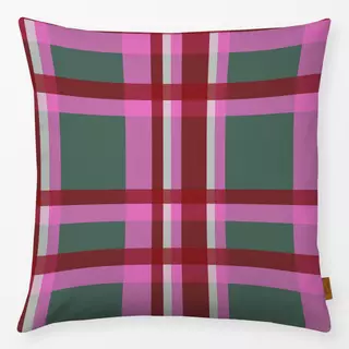 Kissen Tartan Weihnachten Grün