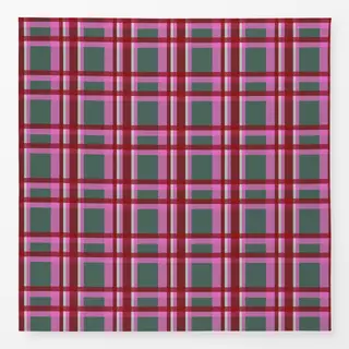 Tischdecke Tartan Weihnachten Grün