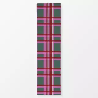 Tischläufer Tartan Weihnachten Grün