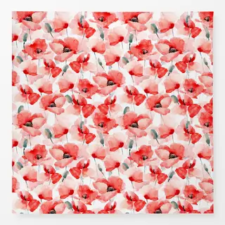 Tischdecke Mohnwiese