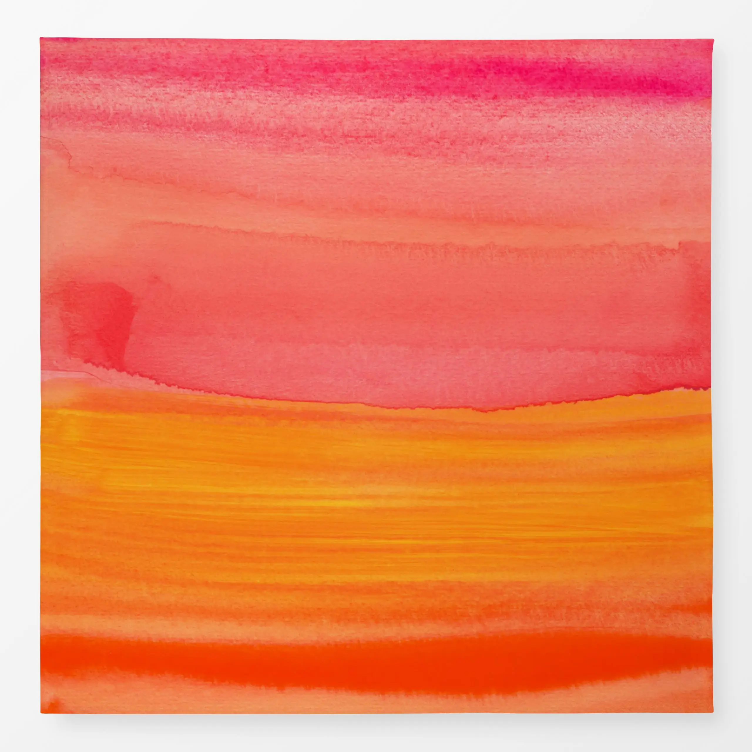 Tischdecke Summer Atelier 13 - Sommer, Symbole & Muster - von „Mareike Böhmer"; abstrakt, Farbverläufe, Orange, pink, Malere...