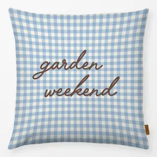 Kissen Garden weekend Karo