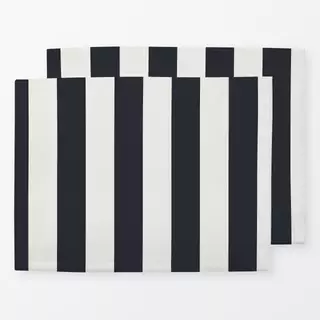 Tischset Breite Streifen Midnight