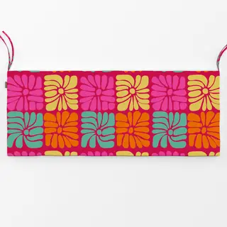 Bankauflage Matisse Summer Florals Red