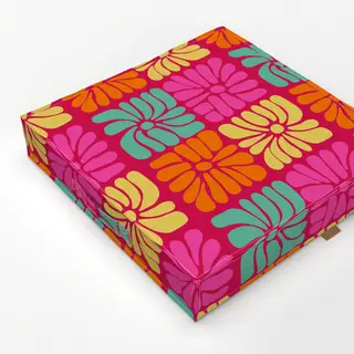 Bodenkissen Matisse Summer Florals Red