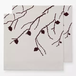 Servietten Rød Lærk