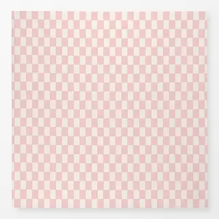 Tischdecke Kariert mit Nadelstreifen Rosa