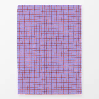 Geschirrtücher Grid Pattern Heart