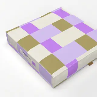 Bodenkissen Grid Abstrakt