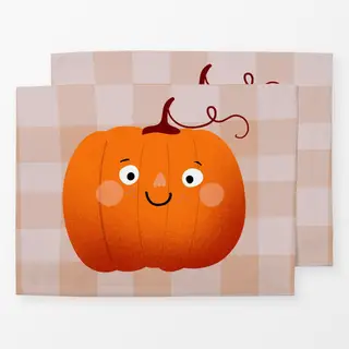 Tischset Herbstliebe Kuerbis Pumpkin