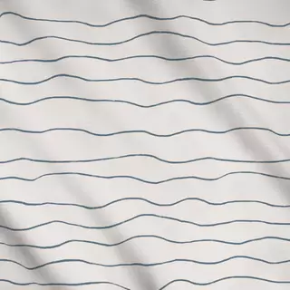 Meterware Wasser Graublau Hell