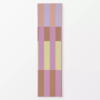 Tischläufer Tile Stripes Apricot Yellow