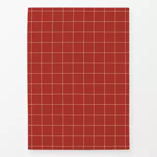 Geschirrtücher Checked Christmas Red