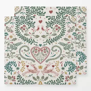 Servietten Scandi Weihnacht Folkart III