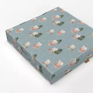 Bodenkissen Weihnachtsmaus
