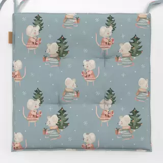 Sitzkissen Weihnachtsmaus
