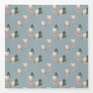 Tischdecke Weihnachtsmaus