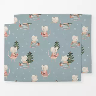 Tischset Weihnachtsmaus
