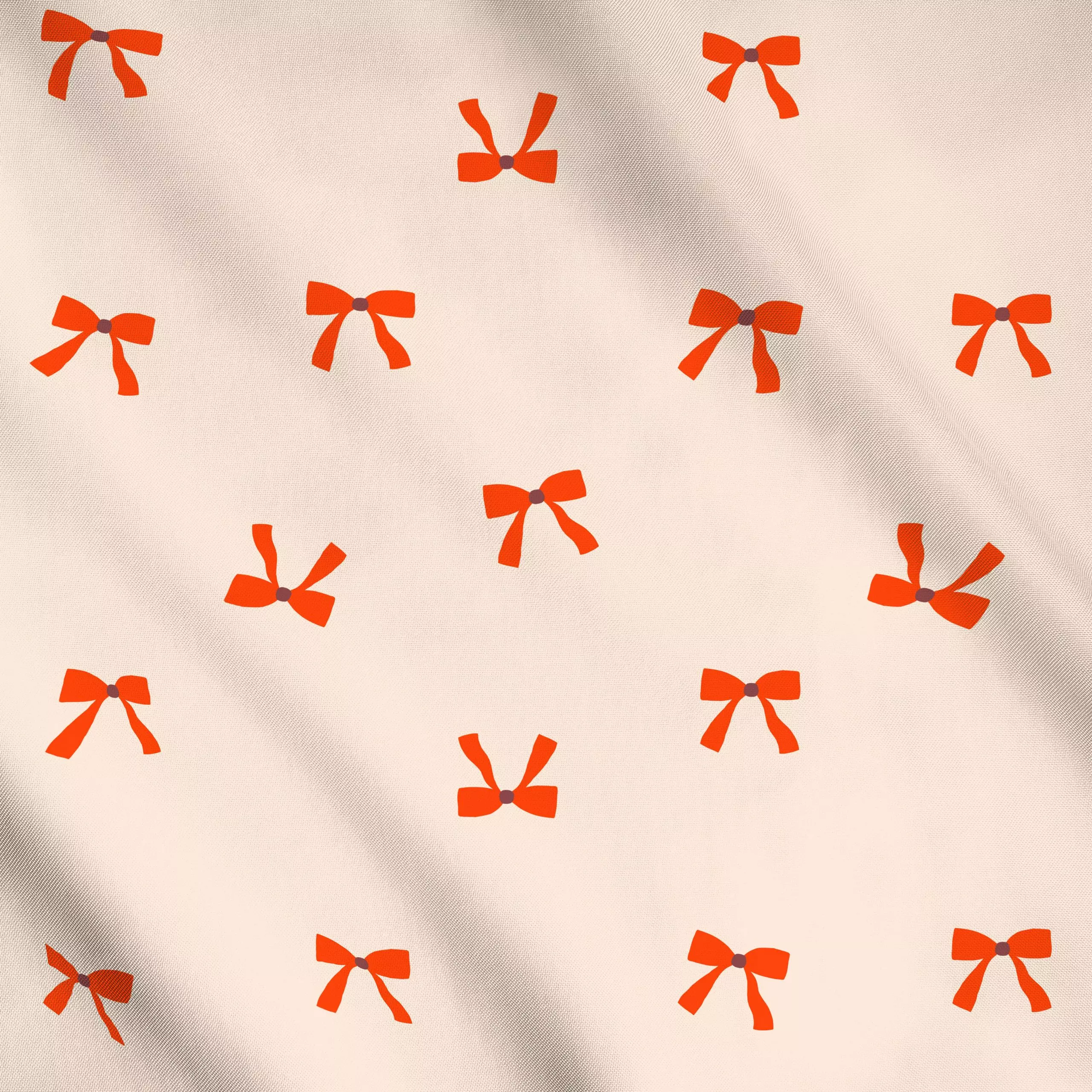 Meterware Schleifen Rot & Weiß - Weihnachten, Symbole & Muster - von „Maren Gross "; grafisch, trend, xmas, Geschenk, gesche...