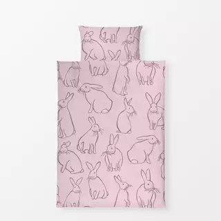 Bettwäsche Bunnies Rose