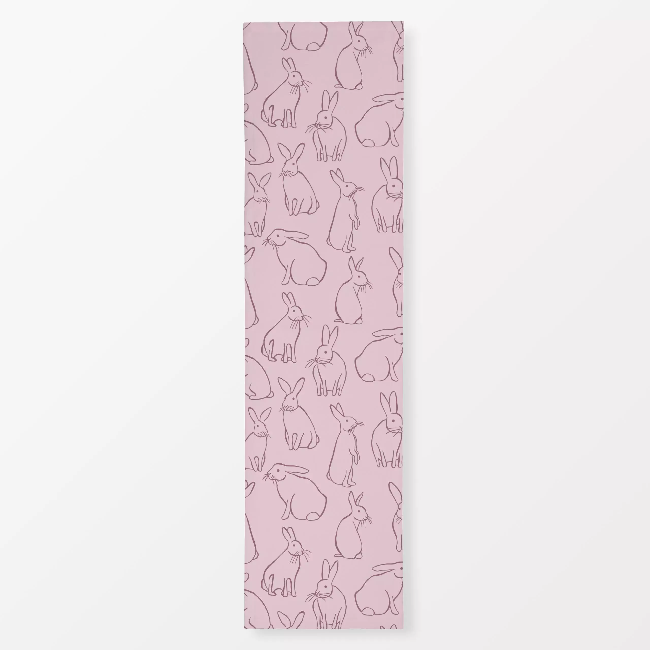 Tischläufer Bunnies Rose, Tiere, Ostern, von moDeern Design Studio