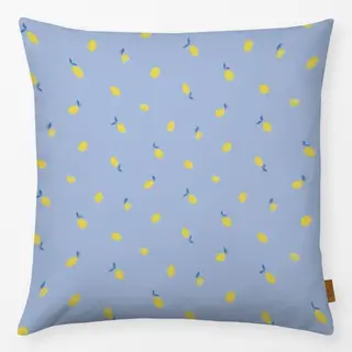Kissen Kleine Frische Zitronen Blau