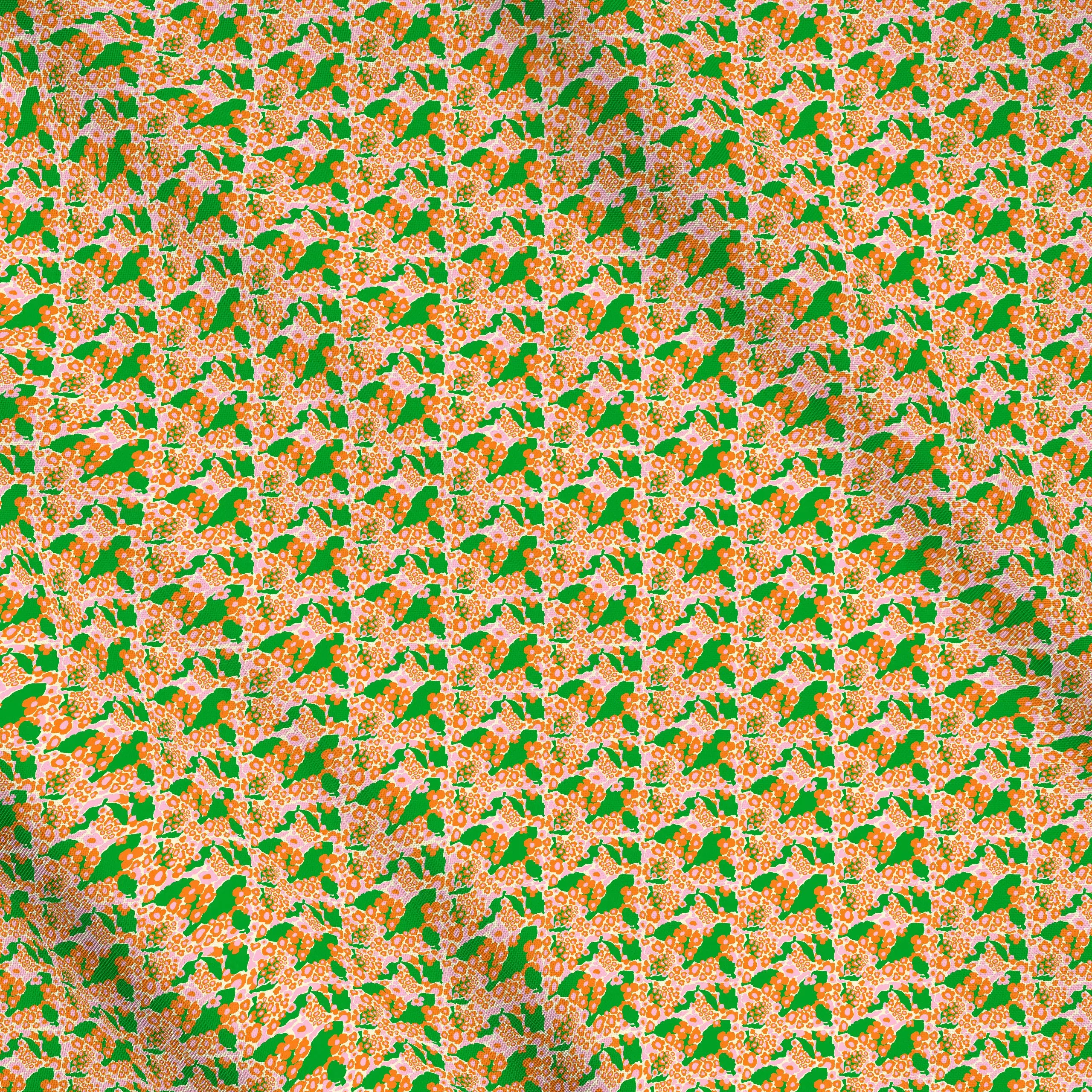 Meterware Wilde Frühlingswiese, Blumen, gemustert, von Ursula Tücks