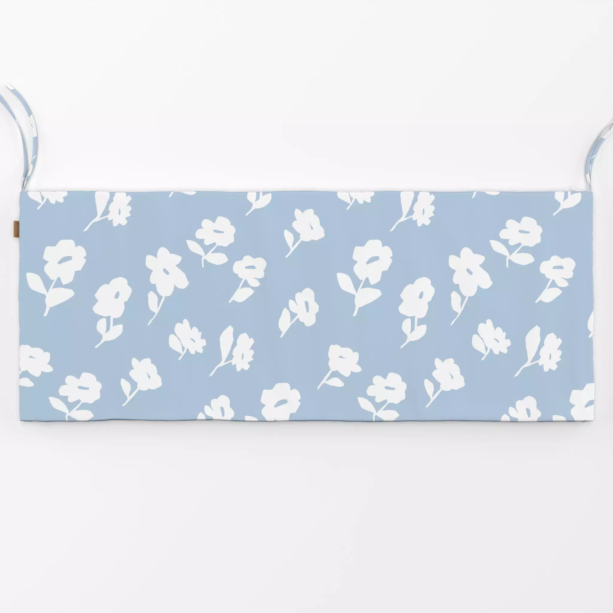 Bankauflage Kleine Blumen Hellblau Kleine Blumen Hellblau