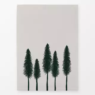 Geschirrtücher Lysegrøn Skov