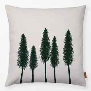 Kissen Lysegrøn Skov