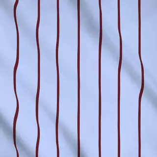 Meterware Dünne Streifen Blau Bordeaux