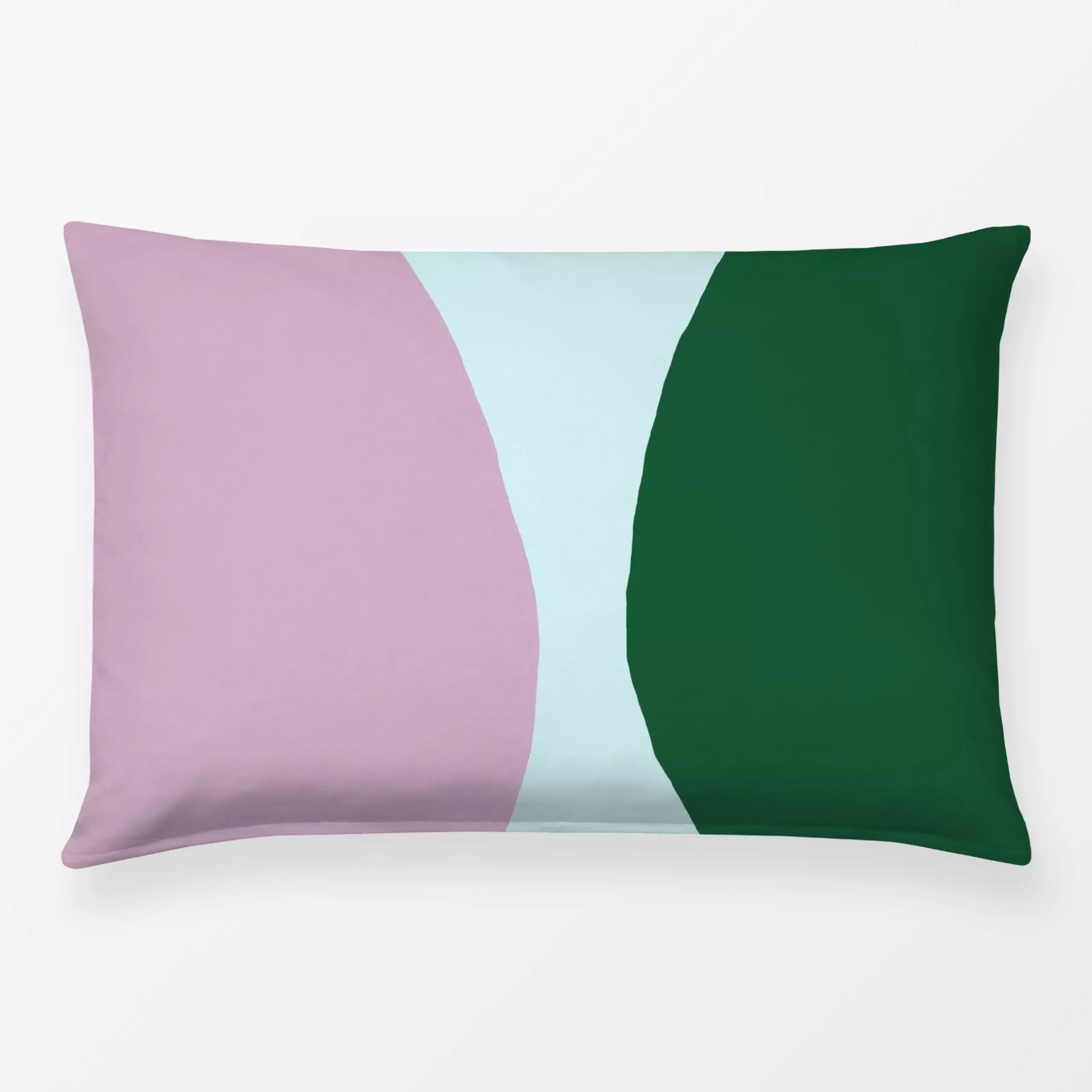 Bettwäsche Giant Stones rose green - Sommer, Symbole & Muster - von „Iris Knabenschuh Textildesign"; boho, Kinder, Punkte, M...