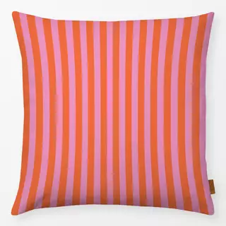 Kissen Stripes Babypink Karotte