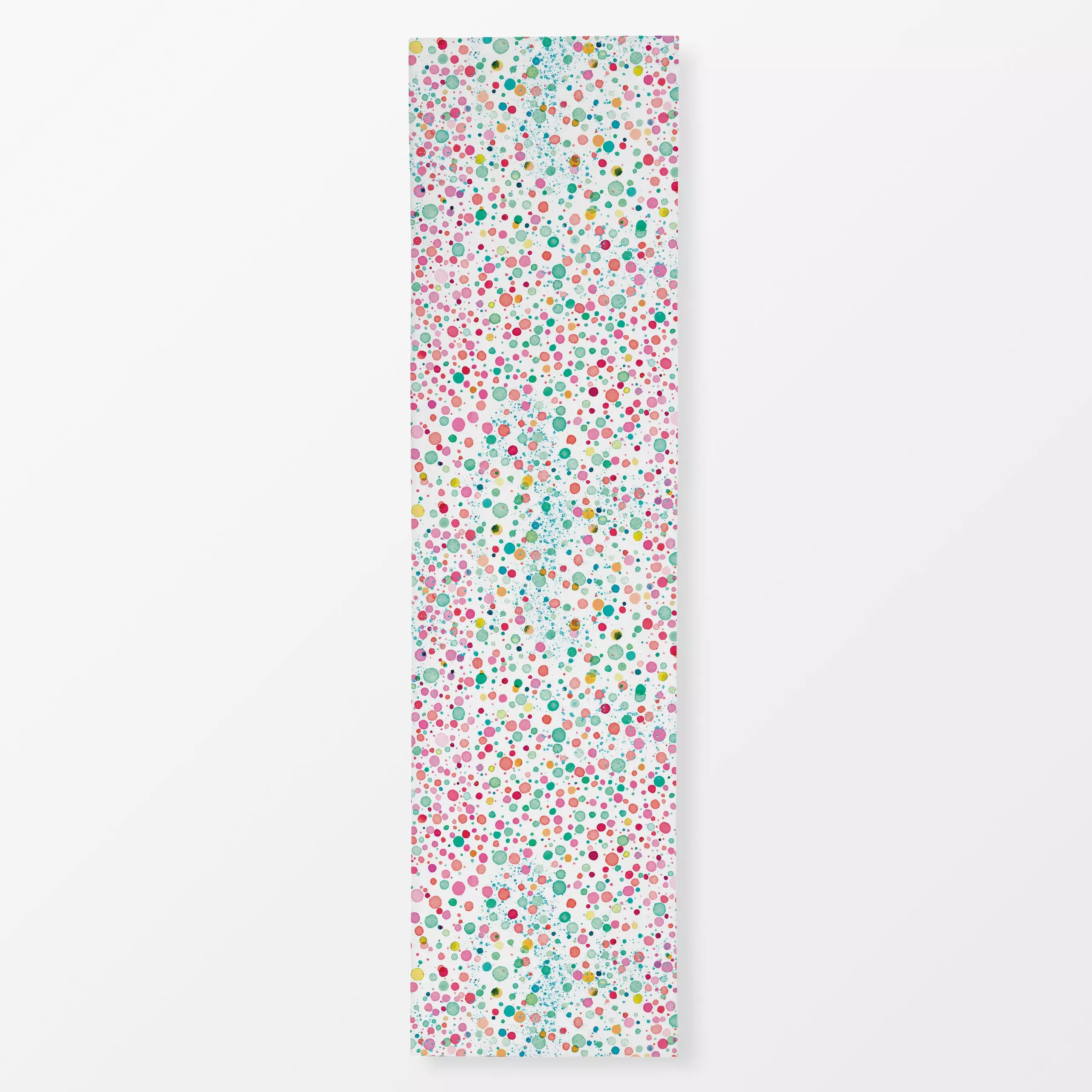 Tischläufer Festive Watercolor Dots - Weihnachten, Symbole & Muster - von „Ninola Design "; Punkte, Geburtstag, Weihnachten,...