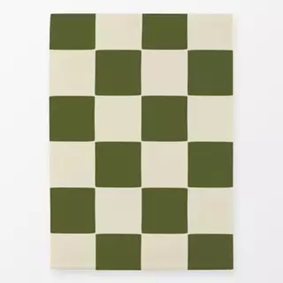 Geschirrtücher Kariert Green Beige