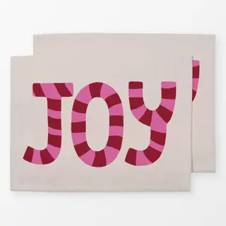 Tischset Joy pink rot